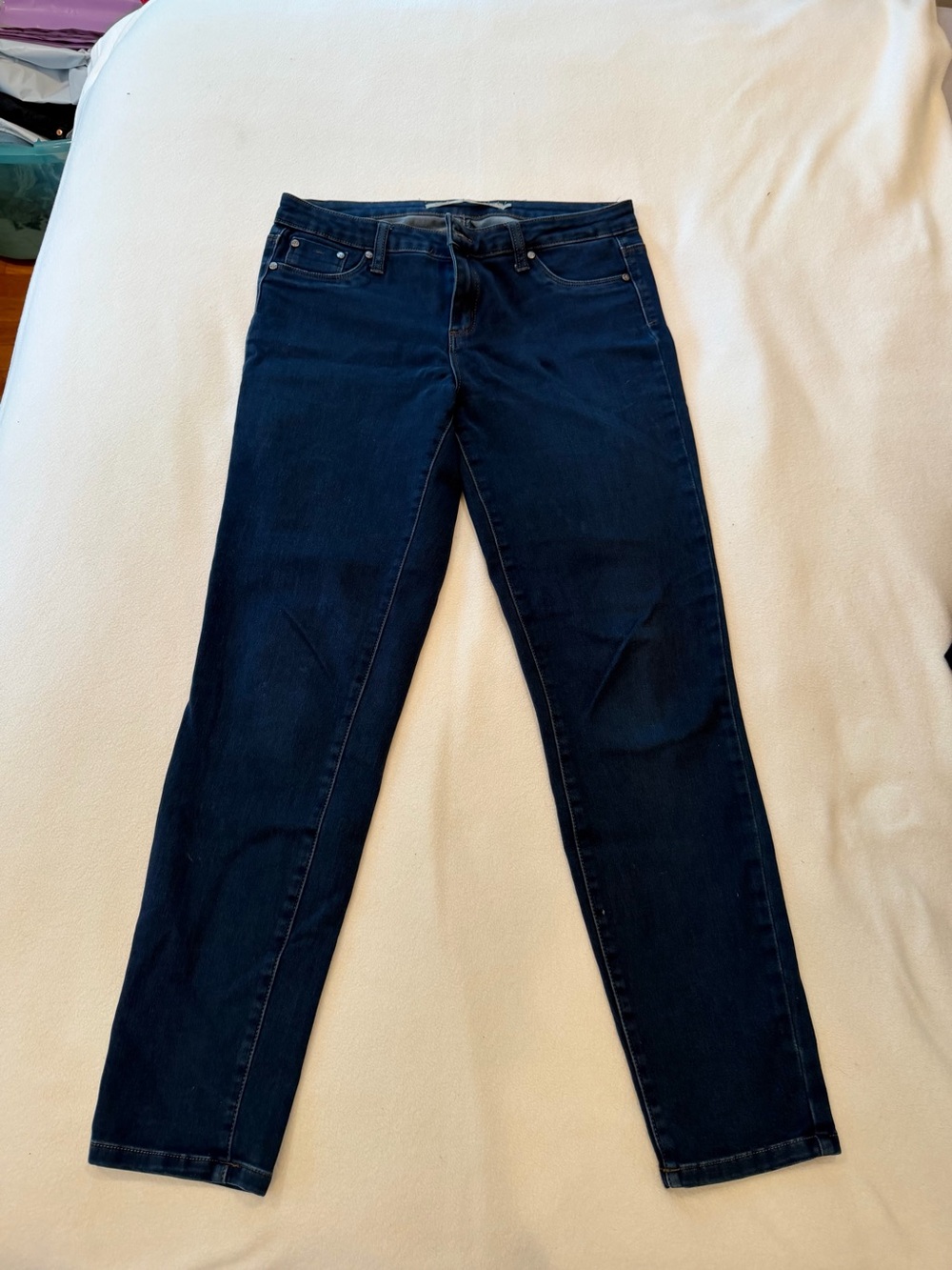 Tractr Navy Skinny Stretch Jeans